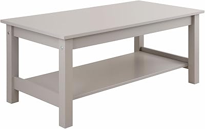 Lifestyledesign 7011040 Couchtisch Holz Grau 40 X 100 X 50 Cm Amazon De Kuche Haushalt