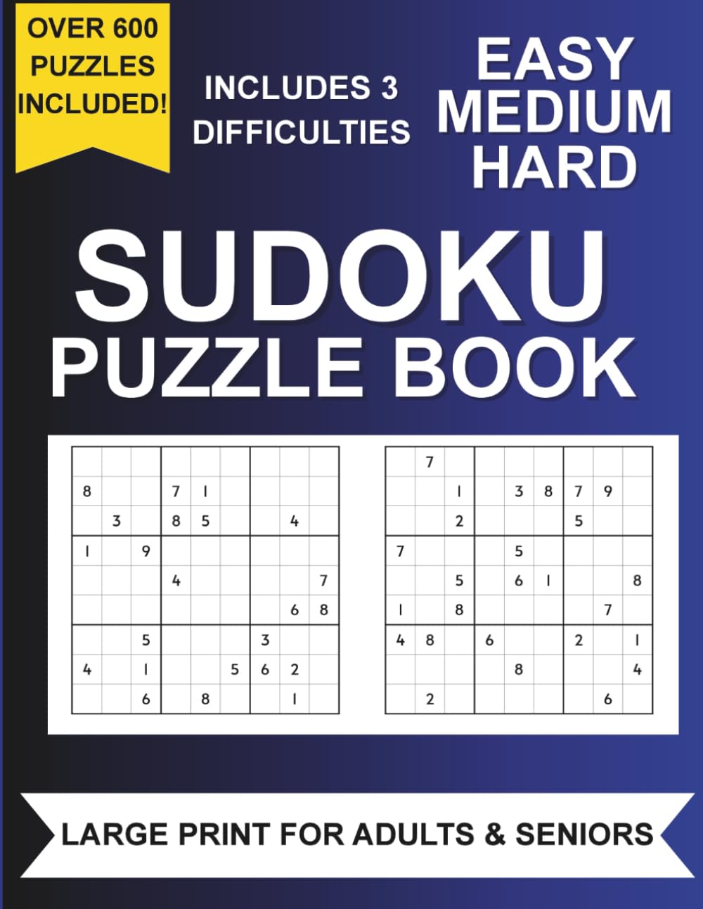 600+ Sudoku Logic Puzzles For Adults
