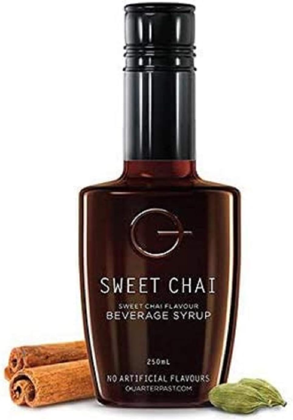 Quarterpast Sweet Chai Syrup, 250 ml, Pack of 1