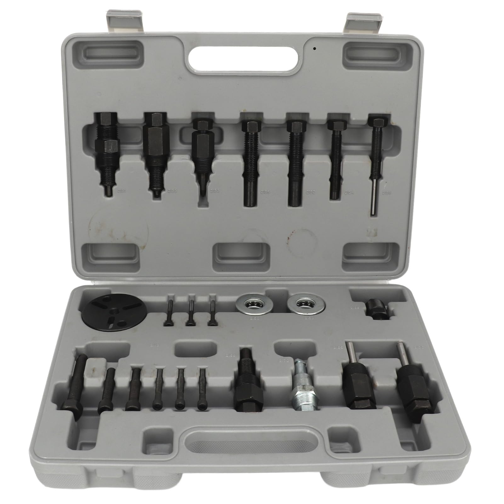 Estrattore Frizione AC, Kit di Installazione e Smontaggio Compressore da 24 Pezzi, Compatibile con Sanden SD510 SD508 SD507 SD709 32C 25C 17C per Climatizzatore Auto