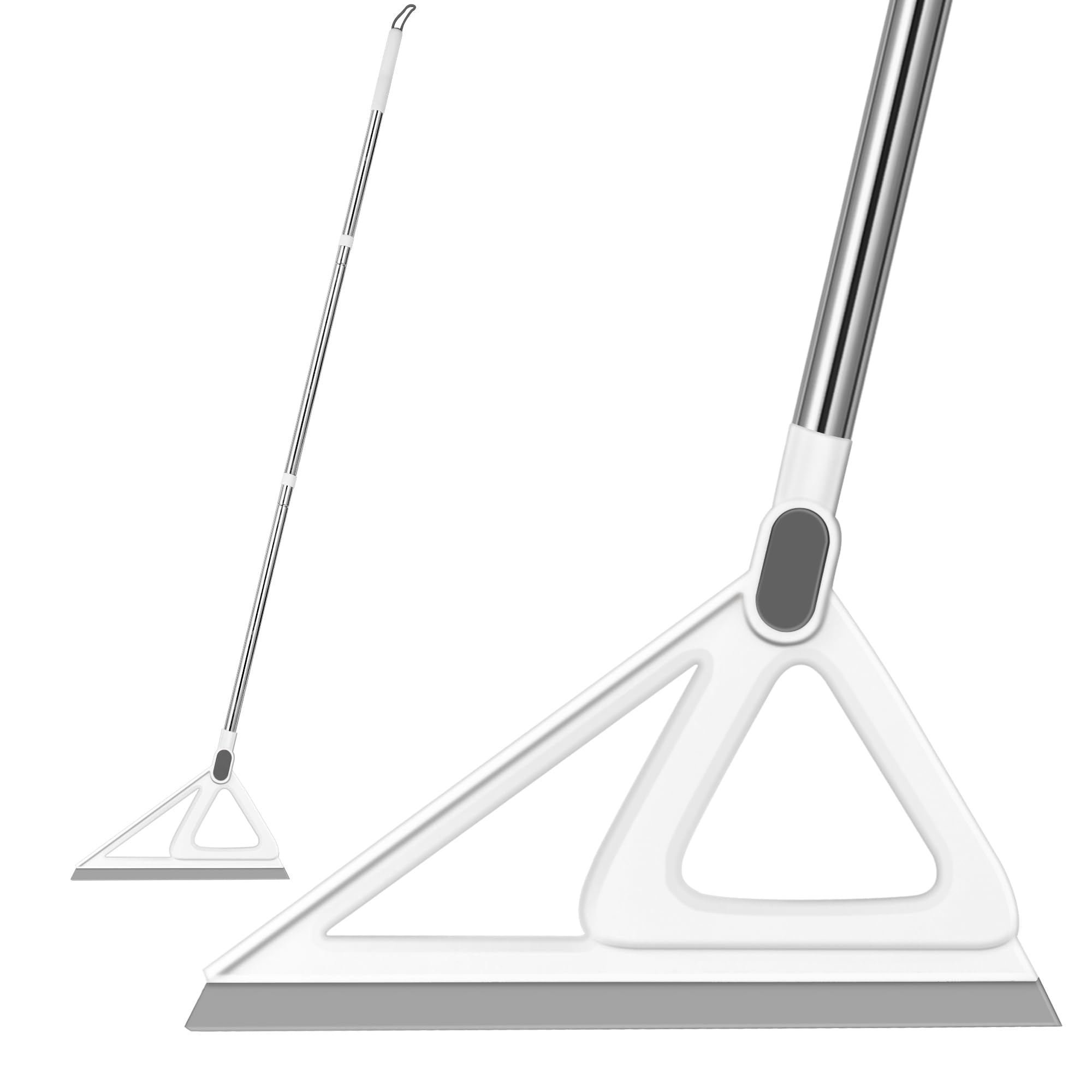 Sponsored Ad – Multifunction Magic Broom, Squeegee for Floor, Rubber, Silicone Broom for Floor Cleaning, Magic Broom Sweeper for Living Room, Kitchen, Bathroom-Easy Dry The Glass (Grey, 54 INCH)