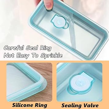 2 pcs Stainless Steel Lunch Box,Reusable Bento Box,Lunch Box with Cover for Adults and Kids Travel School Work (B)