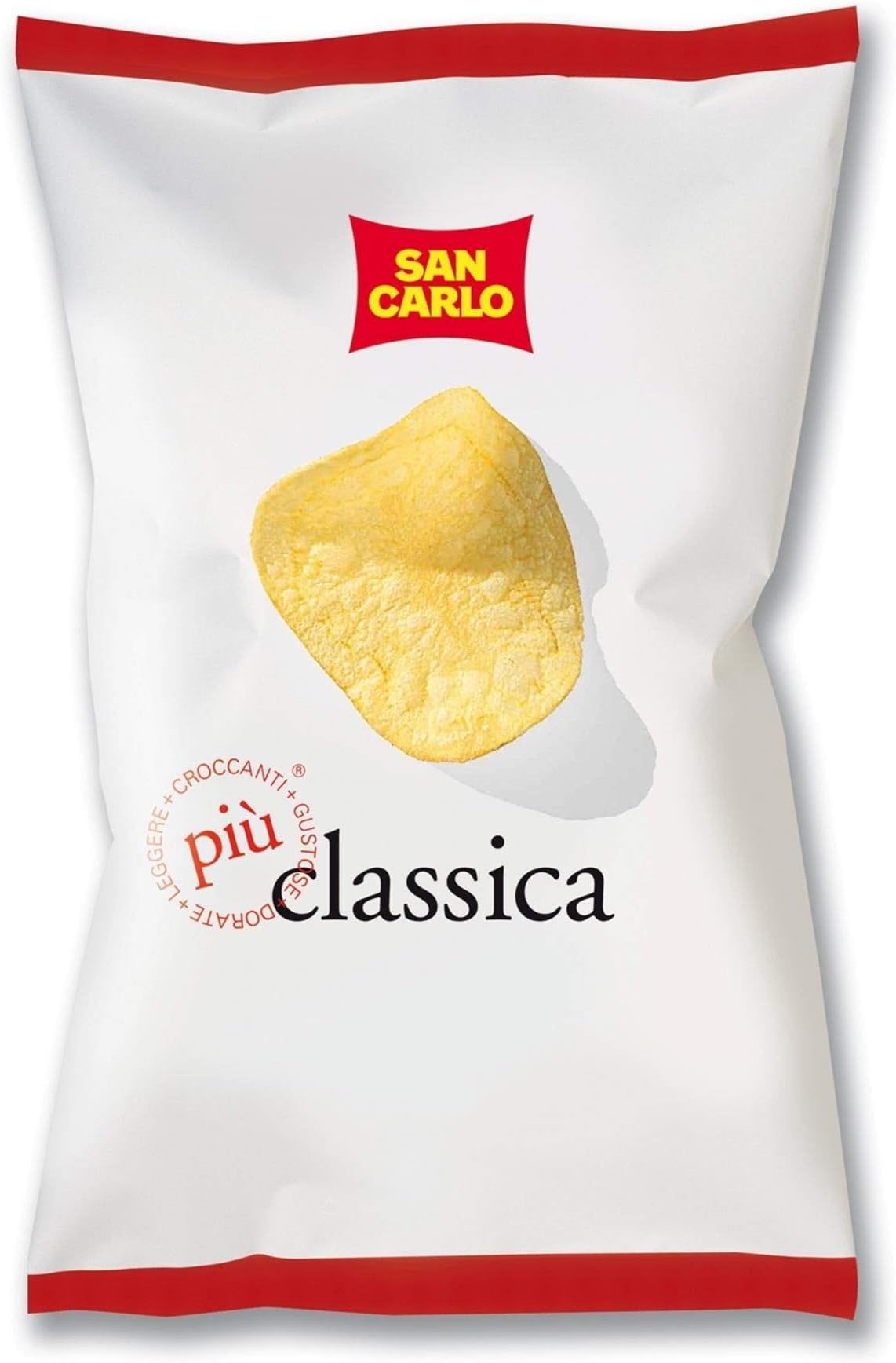 10x San Carlo Classica Chips Patatine Kartoffelchips gesalzen 50g Kartoffel Chips