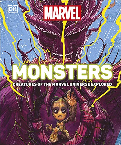 Marvel Monsters: Creatures Of The Marvel Universe Explored (DK Bilingual Visual Dictionary)
