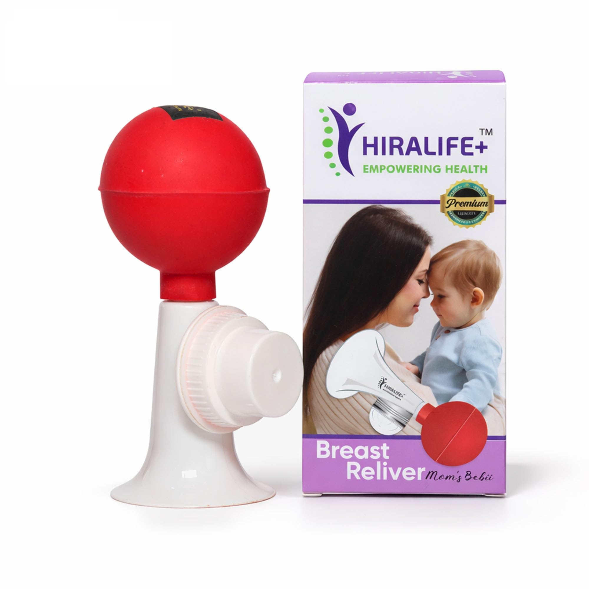 Breast Reliever Pump Manual – Gentle Suction Breast Pump for Breastfeeding Relief, Breast Milk Extractor with Soft Breast Shield for Nursing Mothers-image-49