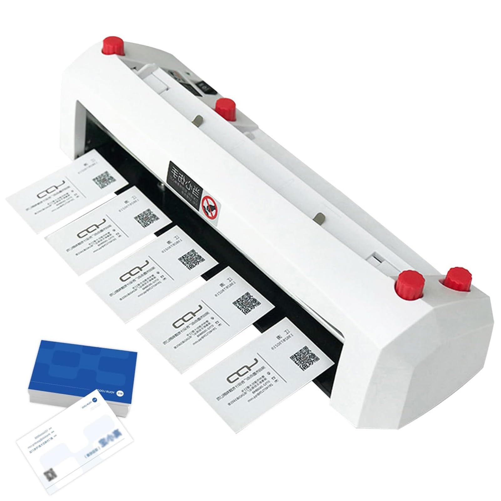 Machine de découpe automatique de cartes de visite 90x54mm électrique pour marque-pages