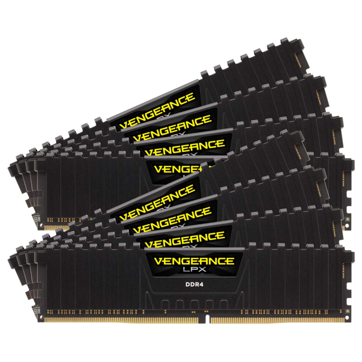 Corsair CMK16GX4M2A2133C13R Vengeance LPX 16 GB (2 x 8 GB) DDR4 2133 MHz C13 XMP 2.0 High Performance Desktop Memory Kit, Red — view 50