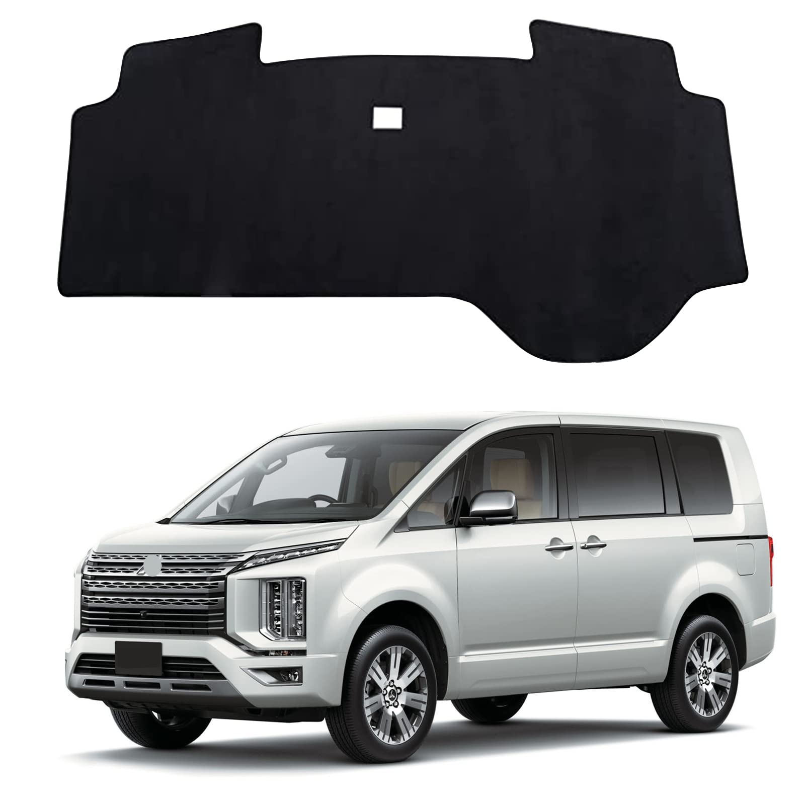 Amazon | デリカ D5-R ダッシュボードマット 車種専用設計専用 