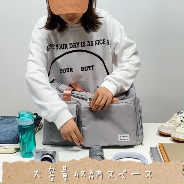 Amazon.co.jp: Schkleier ボストンバッグ メンズ 斜め掛け 3WAY 便利