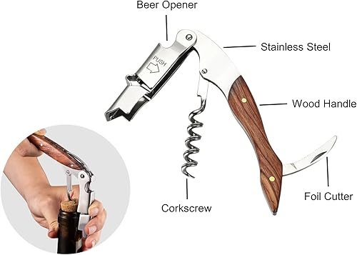 Miniatura 4 de Aireador de vino eléctrico, dispensador de bomba de decantador de vino, juego de regalos de dispensador de vino automático, boquilla vertedora de