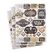 Martha Stewart Halloween Stickers with Foil Accents