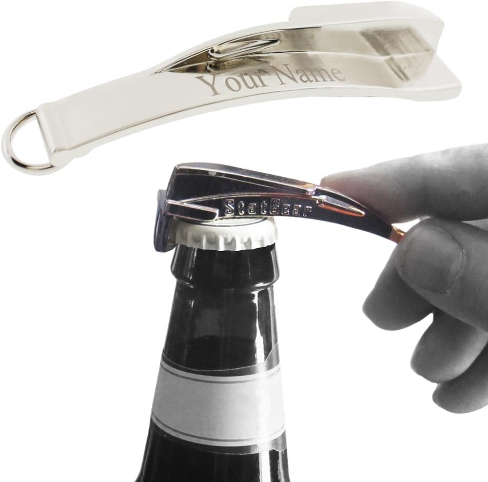 Laryngoscope Keychain Novelty Personalized Engraved Bottle
