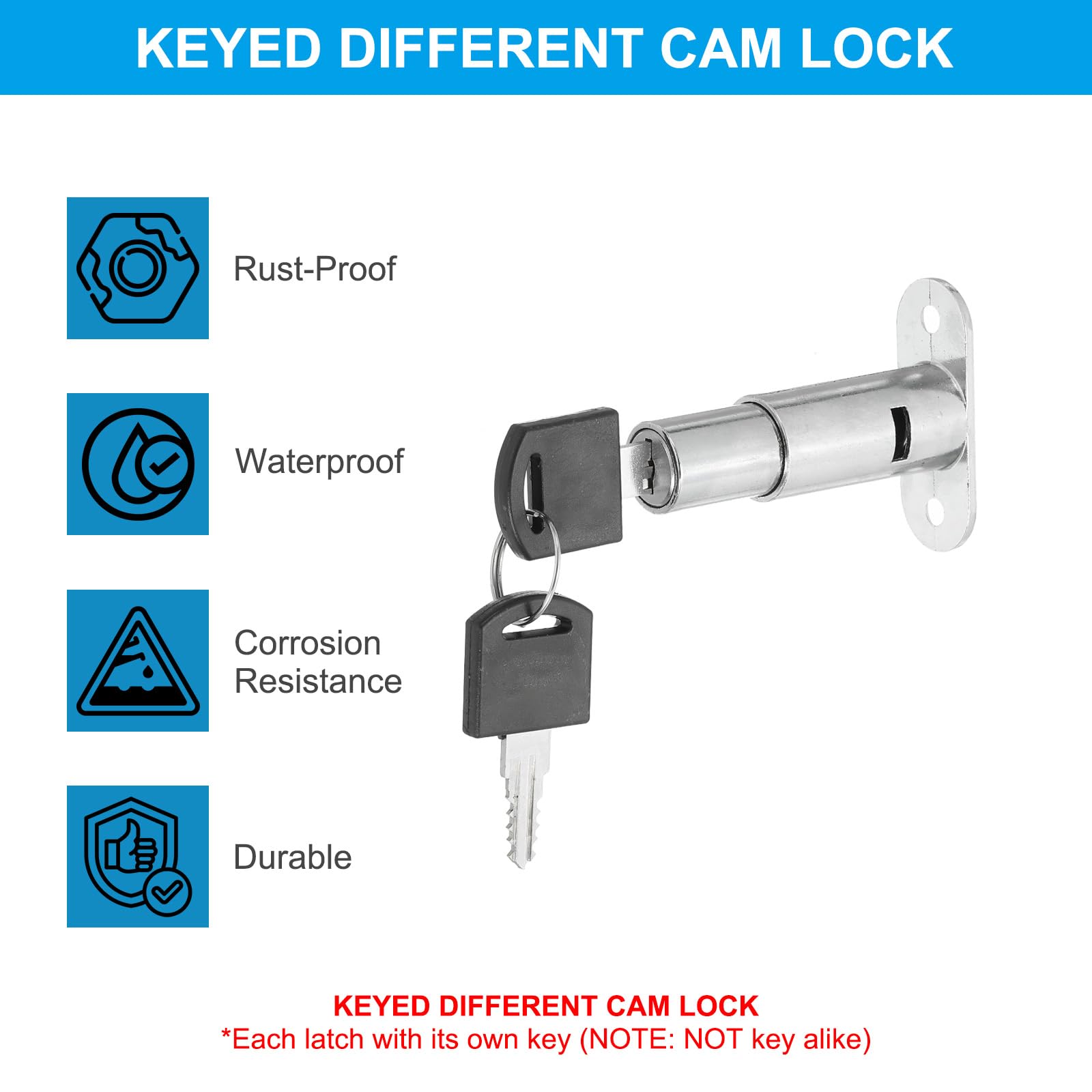 PATIKIL Push Plunger Lock - Image 4