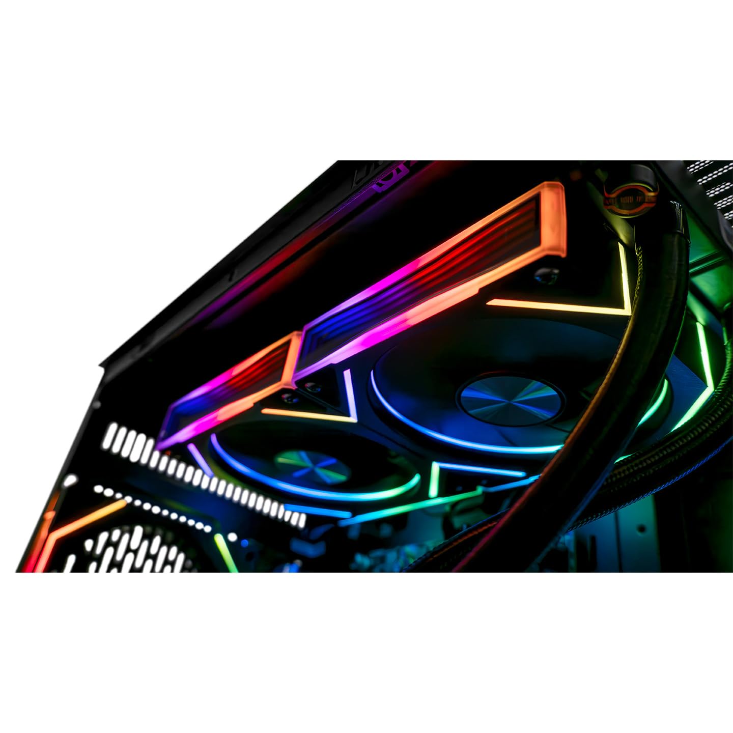 Image secondaire de ADMI PC Gamer - AMD Ryzen 7 5700X + Ventilateur de processeur Liquide - RTX 4060 8 Go GDDR6-32 Go RAM DDR4 3200MHz - SSD NVMe 1