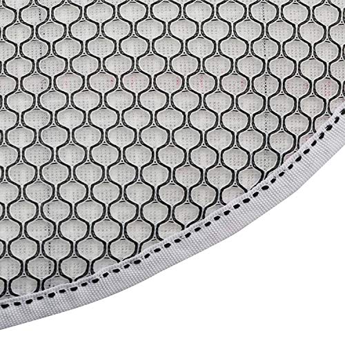 Nx Garden Diy Carpet Embroidery Base Cloth Latch Hook Rug Canvas Rug Hooking Mesh Canvas Carpet Mat Tapestry Craft Making 38X38Cm #TOP4