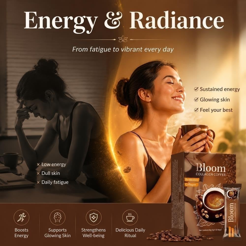 Prebiotyczna, kolagenowa mieszanka kawy trawiennej jelit Wellness