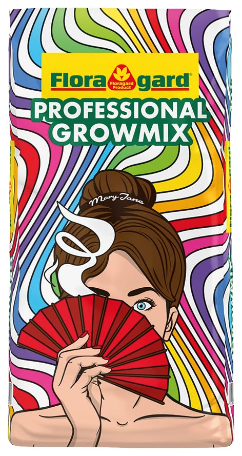 Floragard Growmix 40 L – Premium Grow-Erde mit Perlite &...