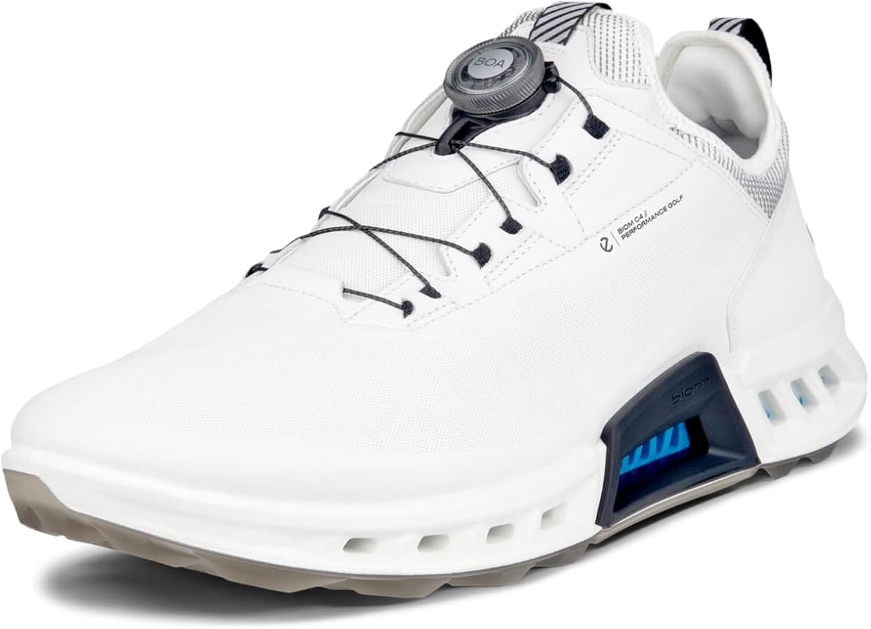 H*M様 【未使用級】eccoバイオム C4 BOA ゴルフGORE-TEX13 ECCO Men's Biom C4 Boa Gore-tex Waterproof Golf Shoe, White/Black