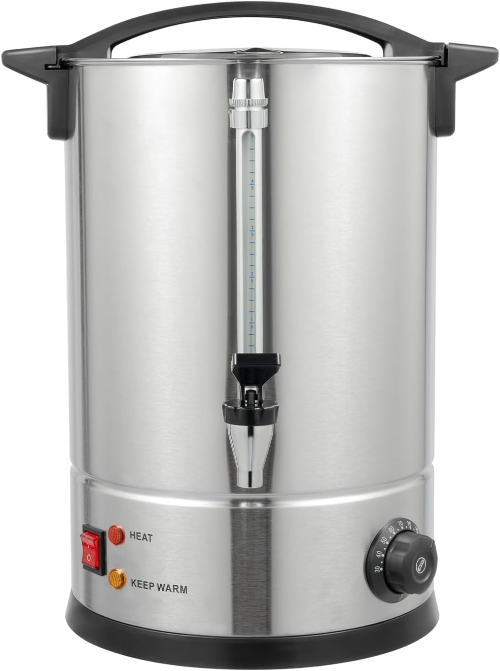 Commercial Coffee Maker - 9.2L 1500W Coffee Percolator With Double-Layer Stainless Steel Wall & Filter, Precise Temperature Control - 2 Modes For Events & Catering