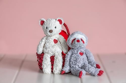 Miniatura 6 de Mary Meyer Colección de masilla de peluche, juguete suave, 11 pulgadas, perezoso corazón