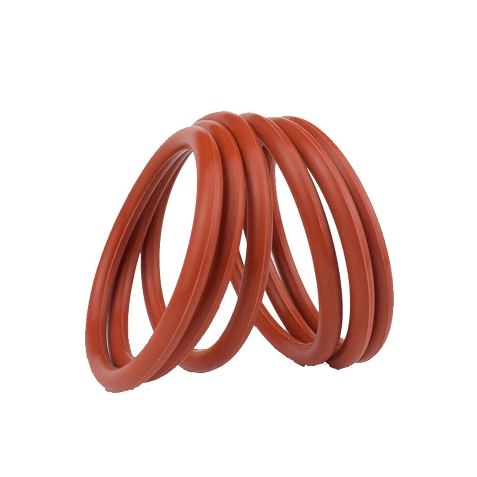 CS 5mm, Kolor Czerwony Guma Silikonowa O-ring | 355x5(1pcs)