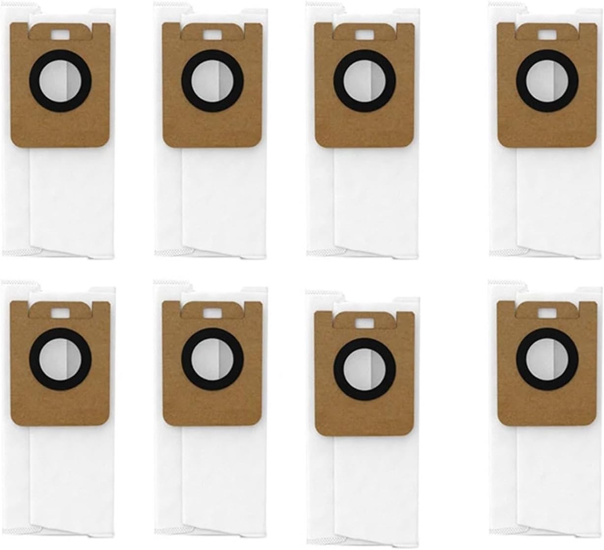 Vacuum Cleaner Spare Parts Accessories Dust Bags Compatible for Dreame Bot Z10 Pro L10 Plus,Quality Good Garbage Bags(8PC DUST Bag)