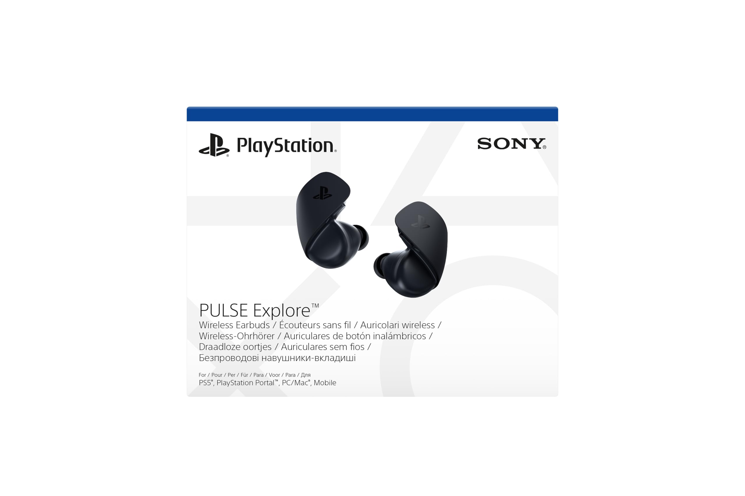 PlayStation Pulse Explore™ Wireless Earbuds- Midnight Black (KSA