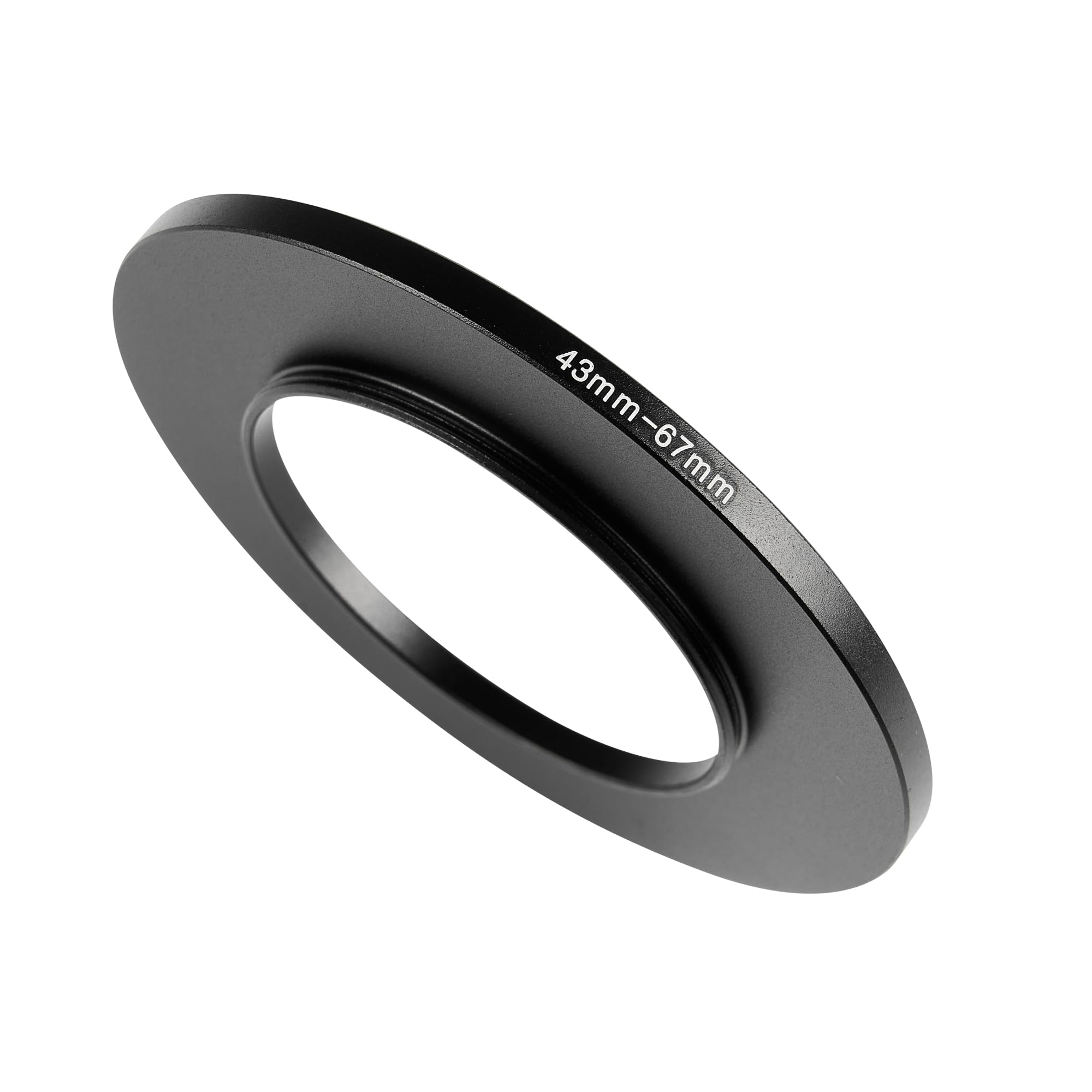 43-67mm Step-Up Ring Adapter, 43mm to 67mm Step Up Filter Ring for 43mm Lens Install 67mm ND CPL UV Camera Lens Filter(43mm-67mm)