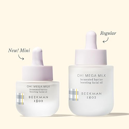 Miniatura 8 de Beekman 1802 Oh! Mega Milky Facial Oil  Suero hidratante de aceite facial con vitamina C y niacinamida  Repara la barrera de la piel y reduce las