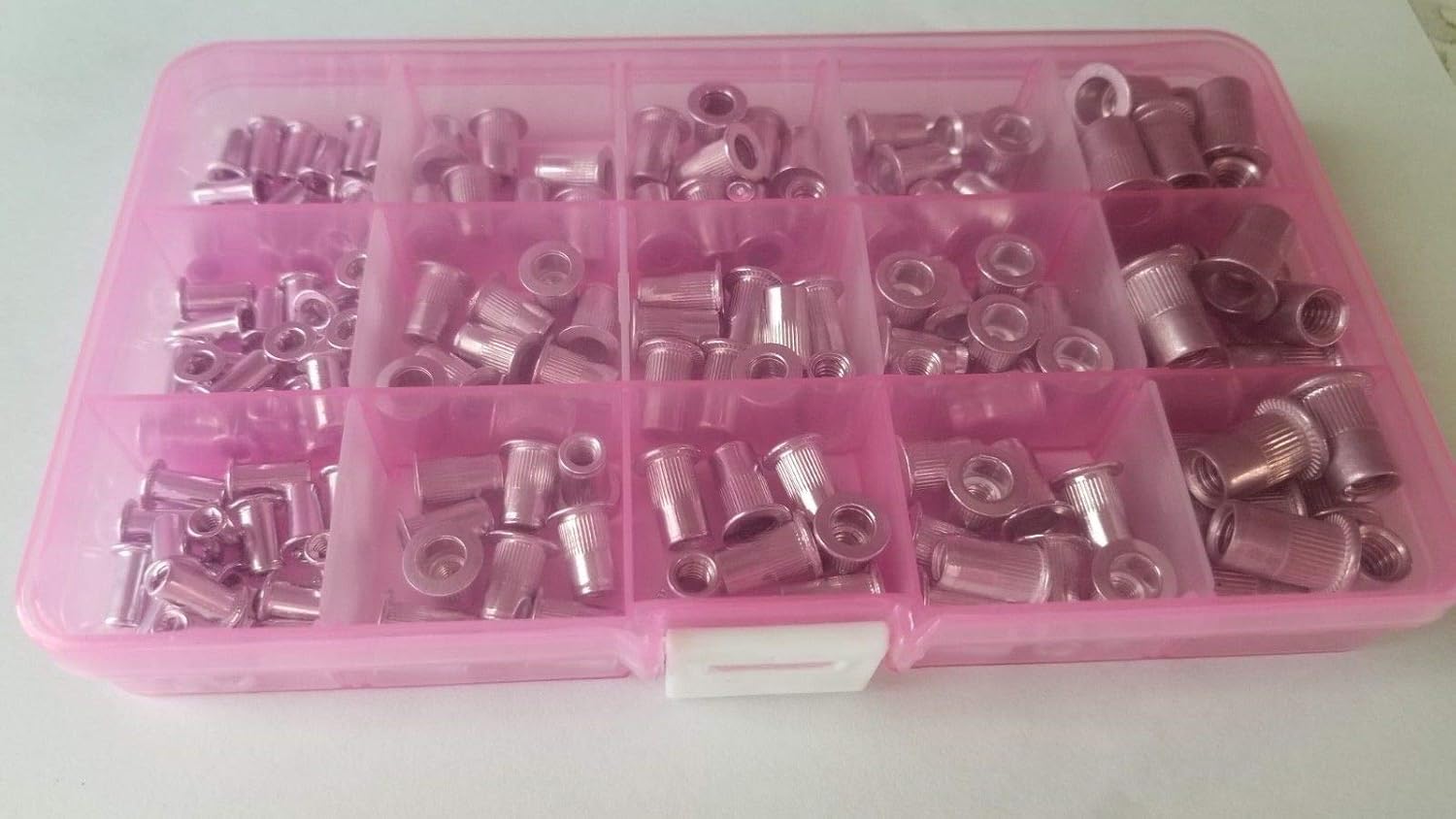 150 Pack Aluminum Rivet Nut Kit Rivnut Nutsert Standard Inch SAE