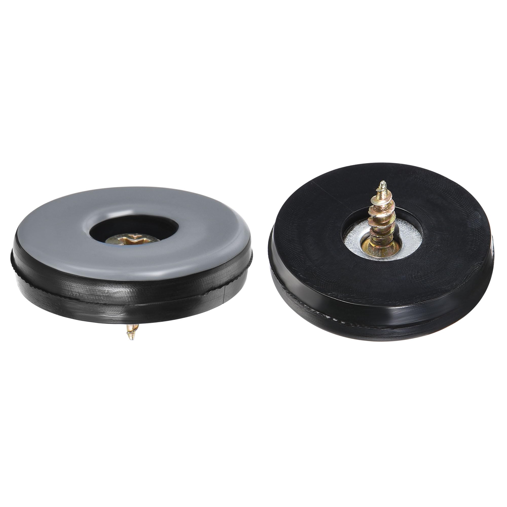 uxcell 30mm Furniture Feet Slider Glides Screw-in Chair Leg Protector Pads PTFE 12pcs — view 4