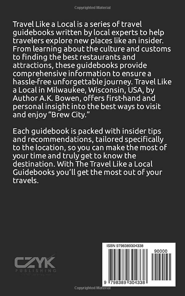 Miniatura 2 de Travel Like a Local Milwaukee Milwaukee Wisconsin Travel Guidebook