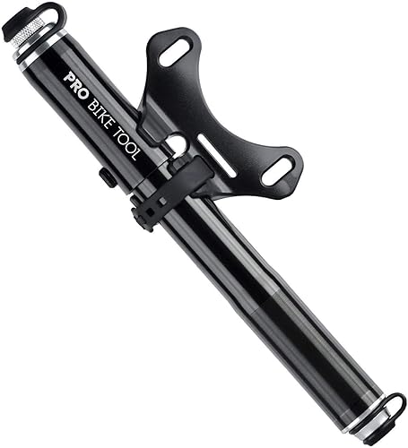 Miniatura 9 de PRO BIKE TOOL Mini bomba de bicicleta con medidor + soporte para botella de agua para bicicleta, para ciclistas de carretera y montaña