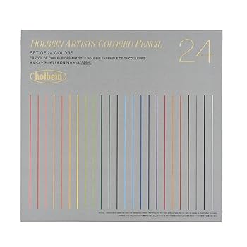 Amazon.co.jp: ホルベイン アーチスト色鉛筆 OP920 24色セット