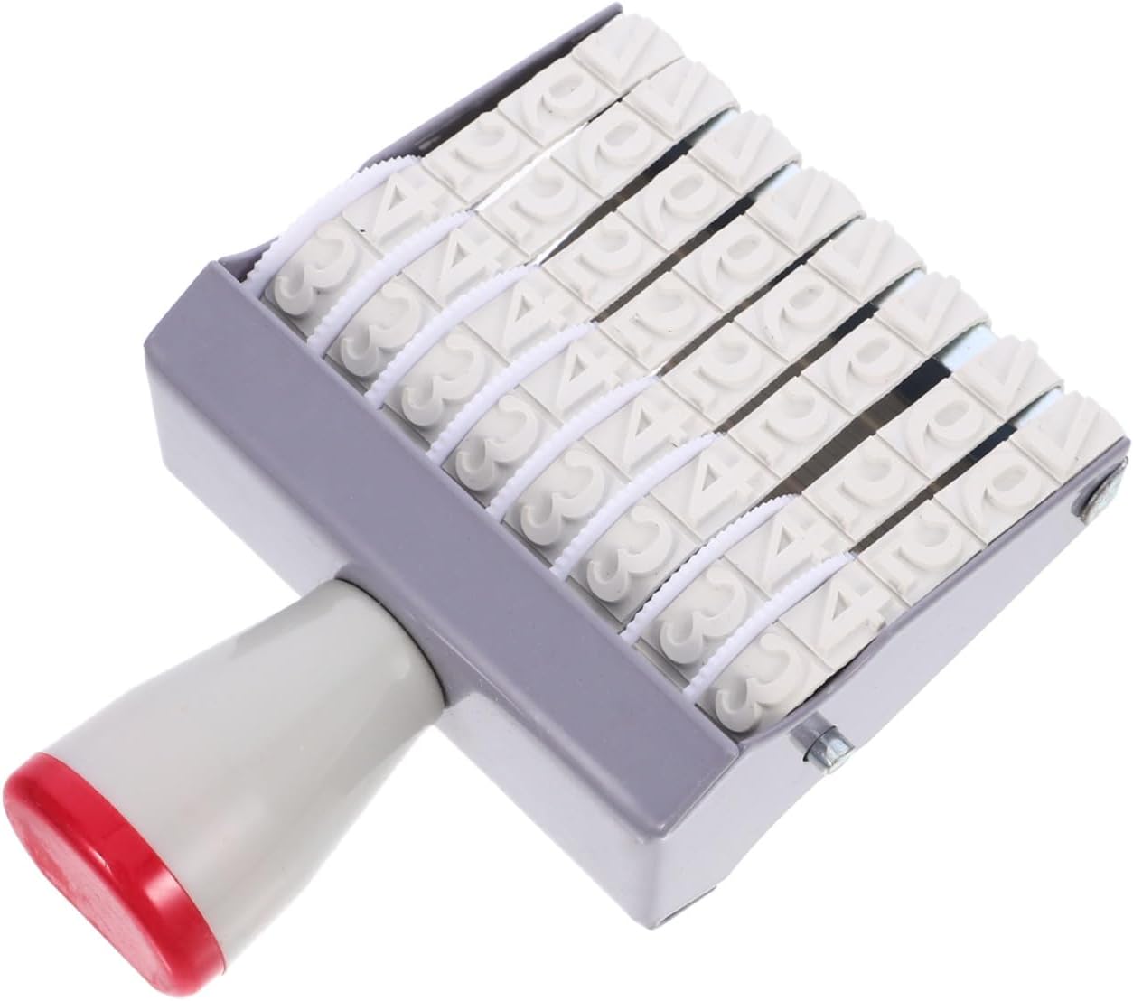 HOMSFOU Handheld Date Stamp Multi-use Stamp for Scrapbooking Crafting and Office Use Small Rolling Date Stamper