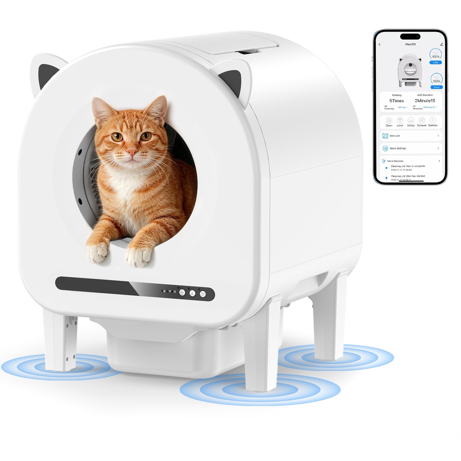 pupbay Automatic Cat Litter Box