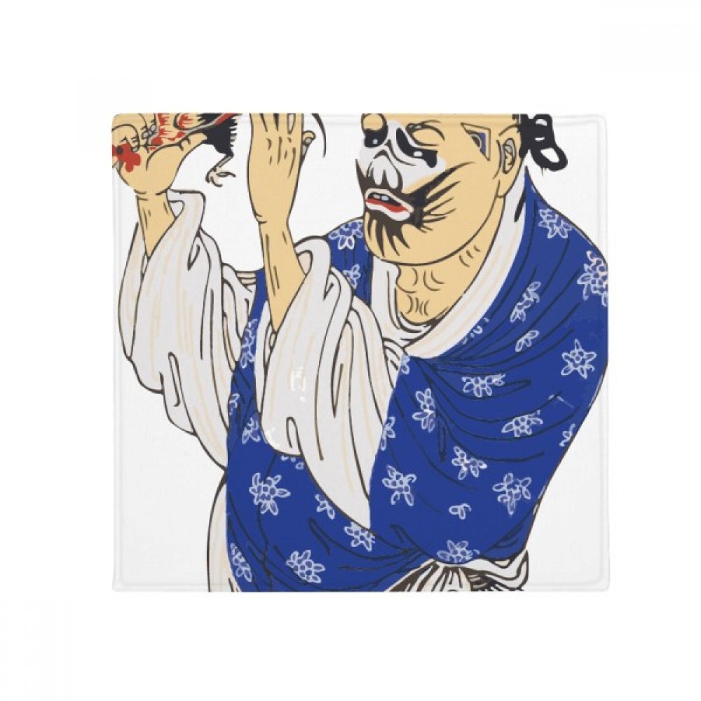 Tapis de cuisine Opéra de Pékin DIYthinker anti-slip évite les glissades 80x80cm