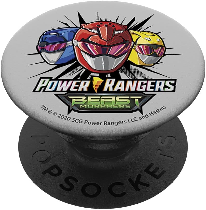Power Rangers Beast Morphers Helmets PopSockets PopGrip for MagSafe