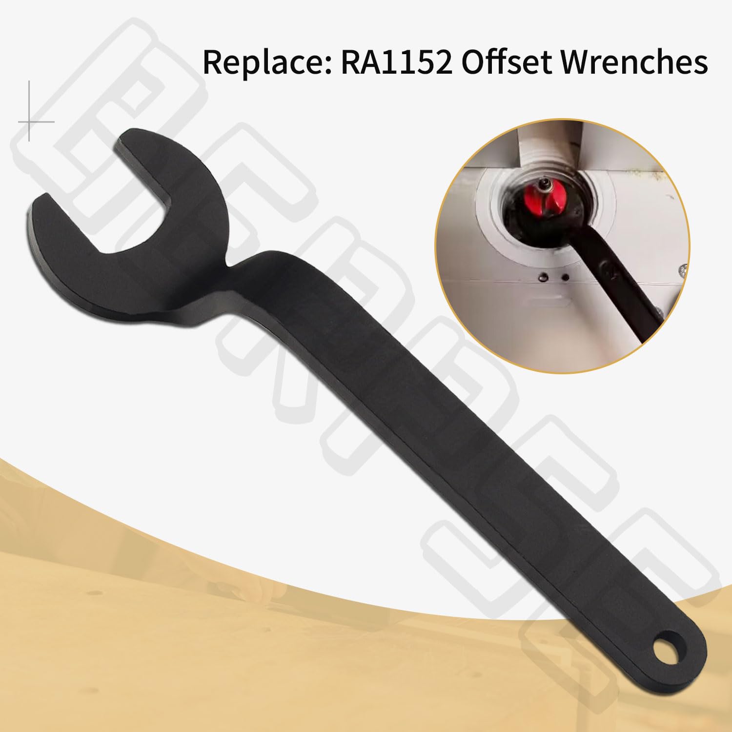 Bosch Router Bit Wrench Offset Es Set For Bosch Routers - RA1152, Fits ...