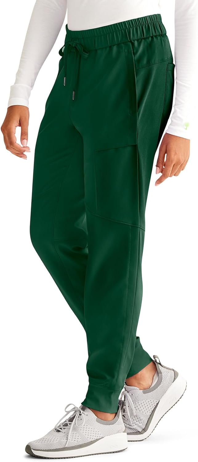 Healing Hands Women's Scrub Jogger Pant Naya with 6 Pockets, Moisture Wicking, 360° Stretch & Recycled Fibers - 9156 - Image 3