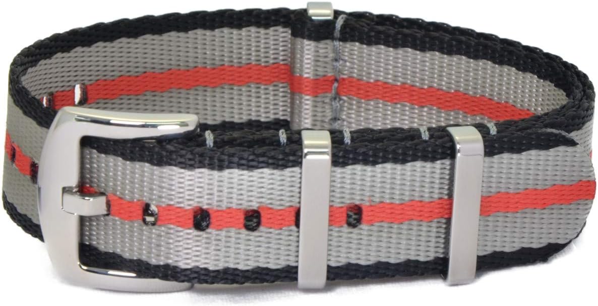 Amazon.co.jp: CASSIS[カシス] ナイロン 時計ベルト TYPE NATO LX