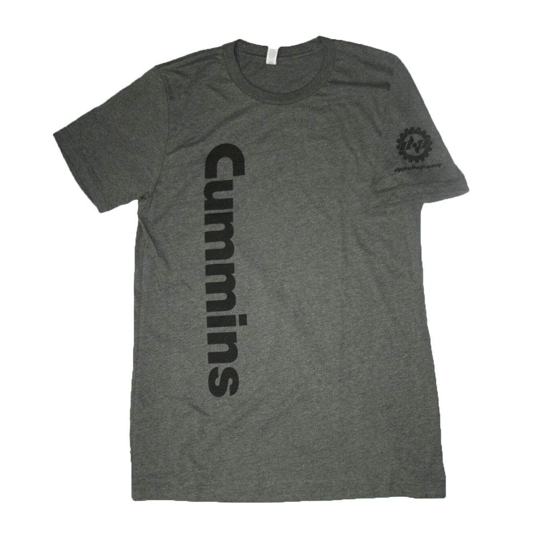 Cummins Dodge Diesel Truck Shirt t Short tee Trucker Gear 4X4 Light Gray Medium
