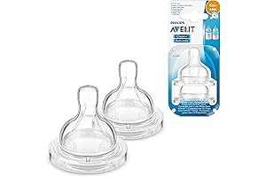 Philips Avent Bottle Nipples Size 2 for Fast Flow
