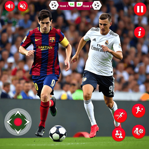 ltimatives Fußball-Weltcup-Liga-Spiel 2024 – Spiele die Real Dream Soccer League mit FC Soccer Mobile, Freistößen, Dream League und heroischen Herausforderungen.