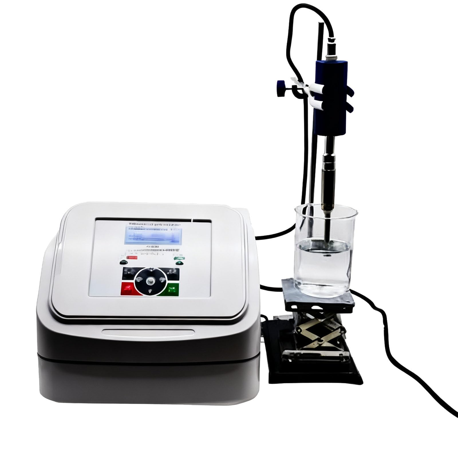 Ultraschall-Prozessor,Zelldisruptor-Mischer,Ultraschall-Homogenisator, Dispergier- Und Emulgator FüRs Labor, Ultraschall-Disruptor-Mixer 800 W, 2 Modi, 1 S-99 H Timer 6mmprobe