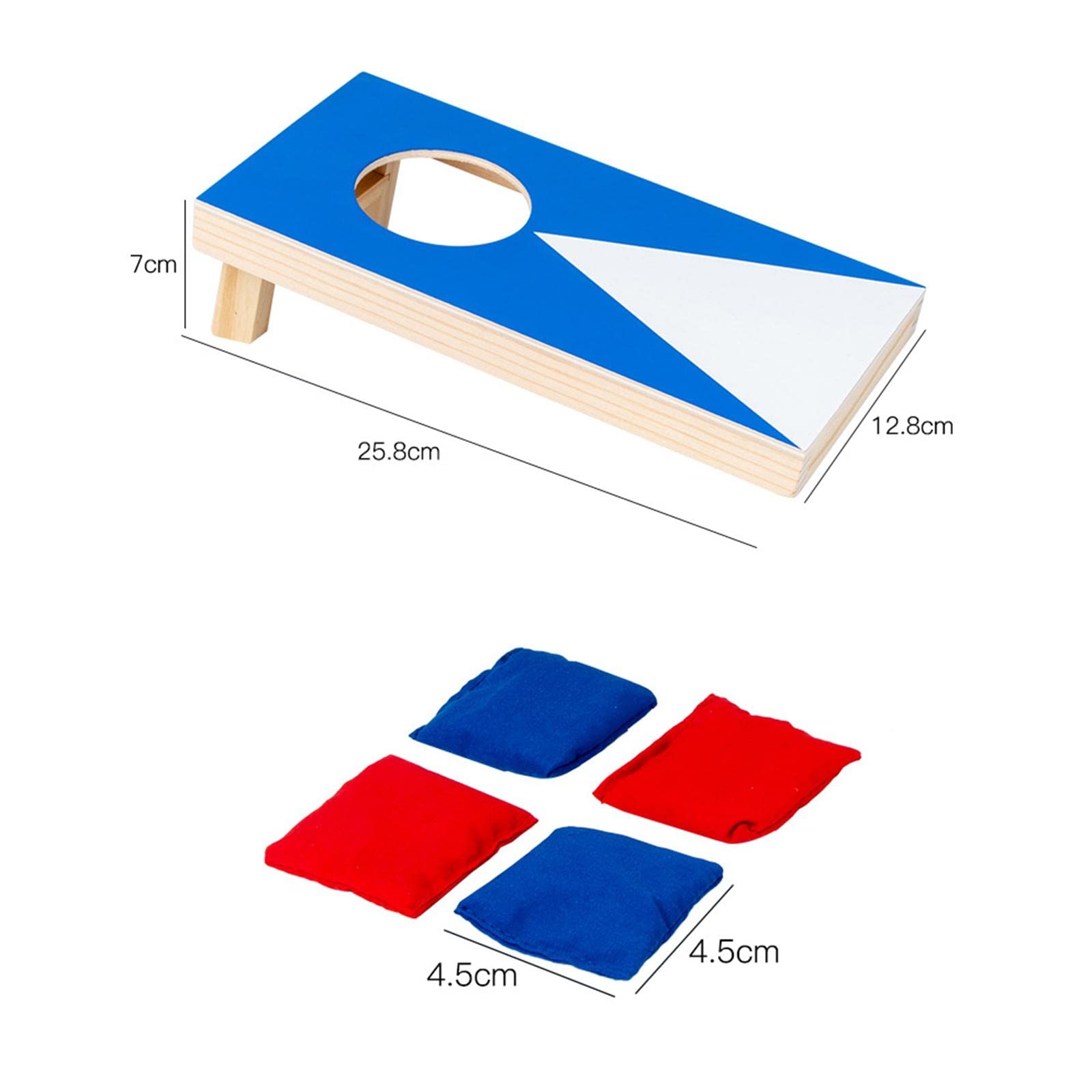 Jeu de Lancer de Sacs de Sable Classique (Cornhole) pour L'intérieur et L'extérieur