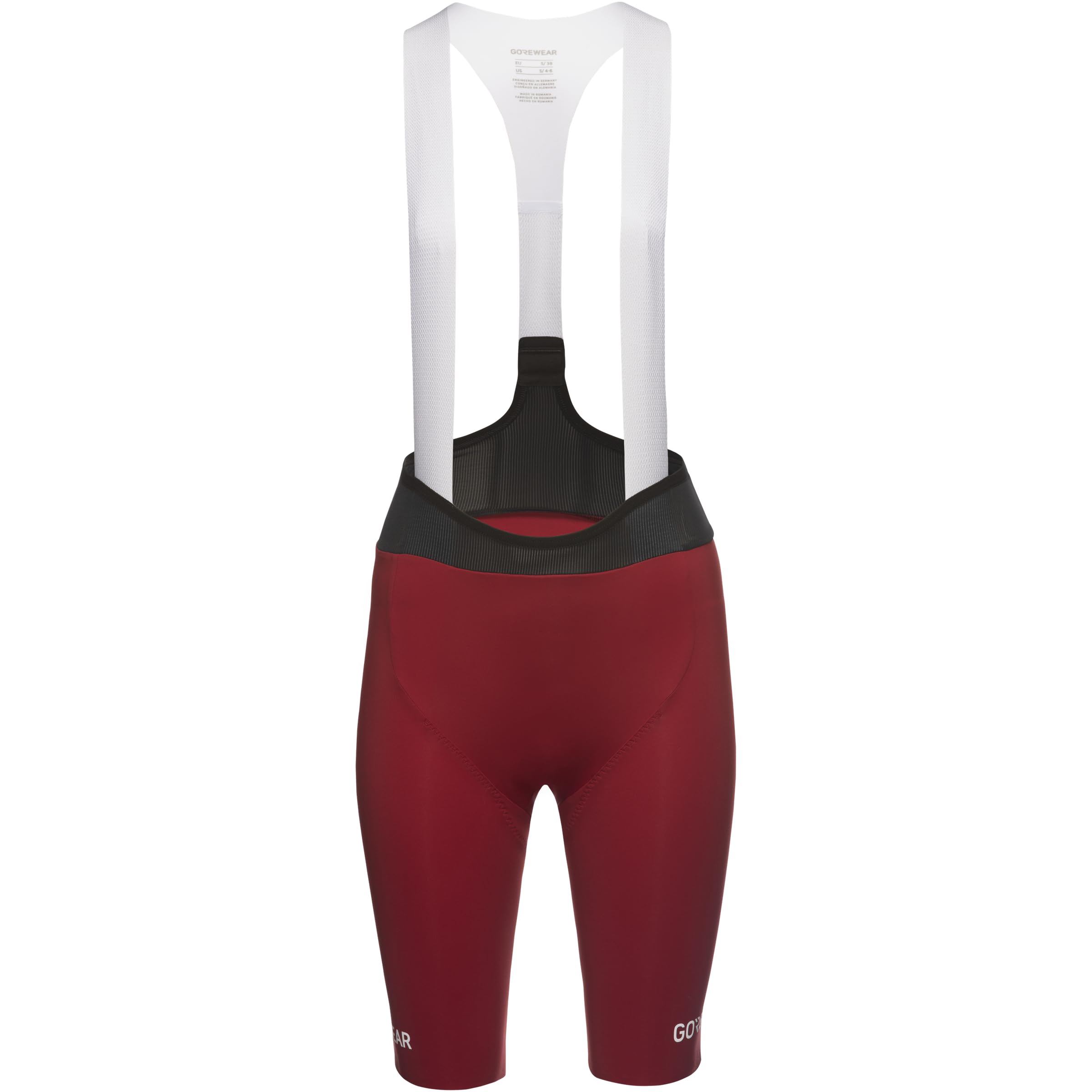 GOREWEAR Spinshift Bib Shorts, Densely Knitted Compression Fabric with Multi-Layered Seat Pad