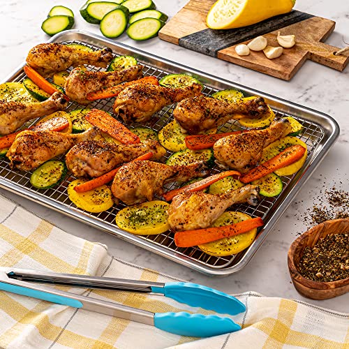 image for Ultra Cuisine Wire Cooling Rack for Oven Cooking and Baking, Dishwashe