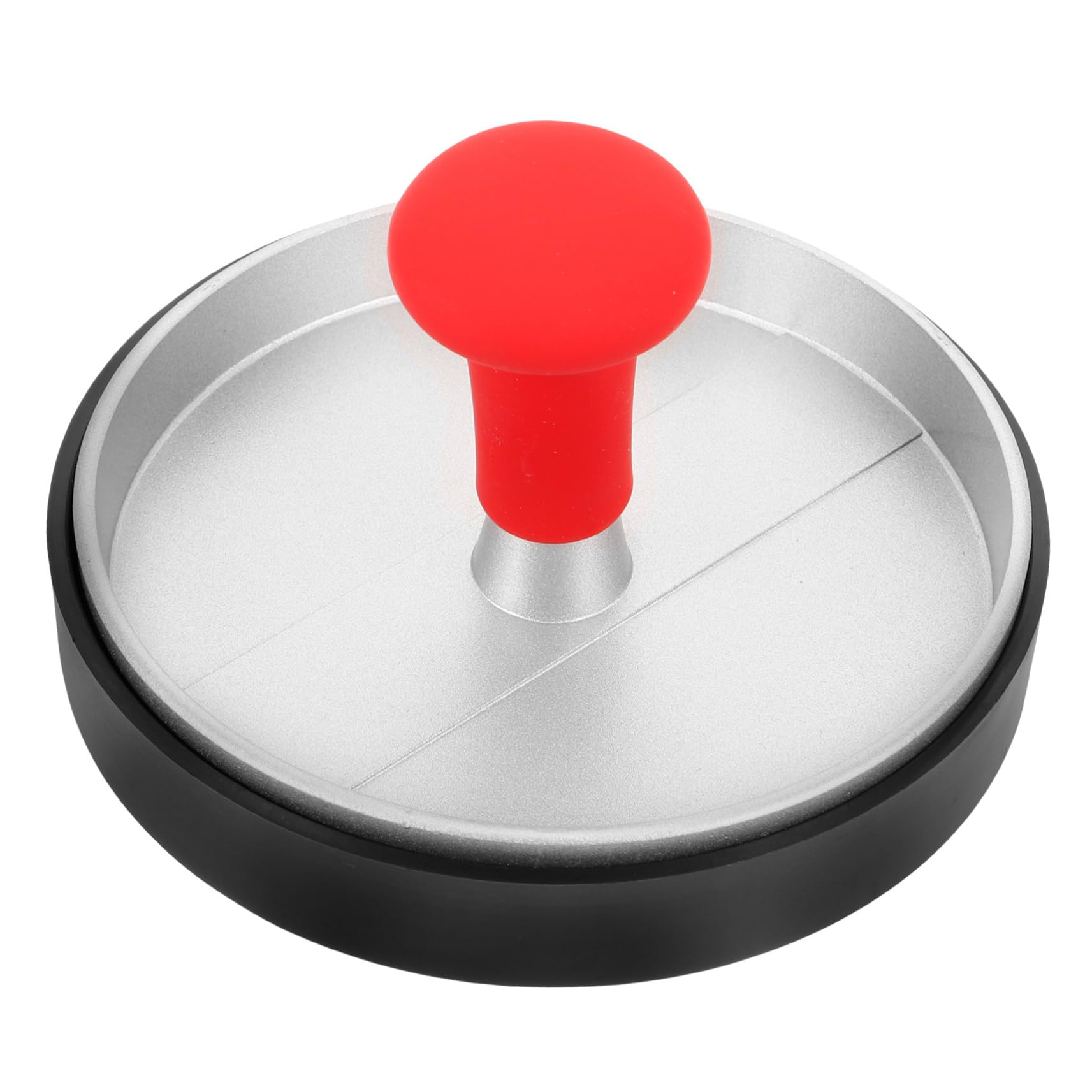 HANABASS 5 Pezzi Hamburger Inossidabile Stampo Antiaderente per Carne e Hamburger Utensile per Facili e Design Ergonomico e Stabile
