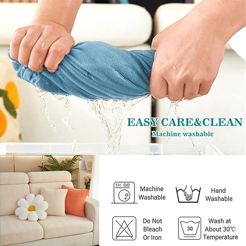 Miniatura 5 de Fundas de cojín universales para sofá 2024, lavables, 360, impermeables, mágicas, para sofá seccional de 123, protector de muebles apto para